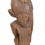 Ancestor Figure - Wood - Lobi - Burkina Faso - Karl Ferdinand Schädler certificate