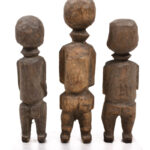 Ancestor figures - Wood - Lobi - Burkina Faso