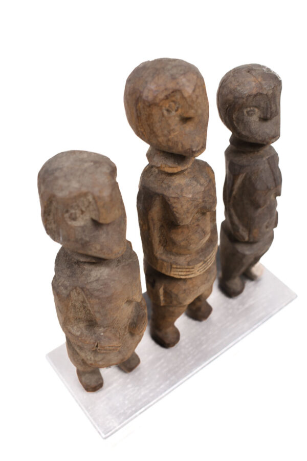 Ancestor figures - Wood - Lobi - Burkina Faso