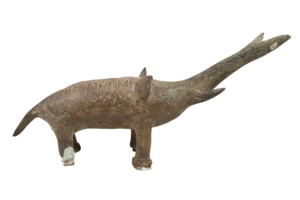 Elephant Figure - Bronze - Edo - Benin