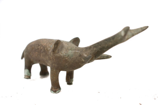 Elephant Figure - Bronze - Edo - Benin