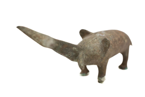 Elephant Figure - Bronze - Edo - Benin