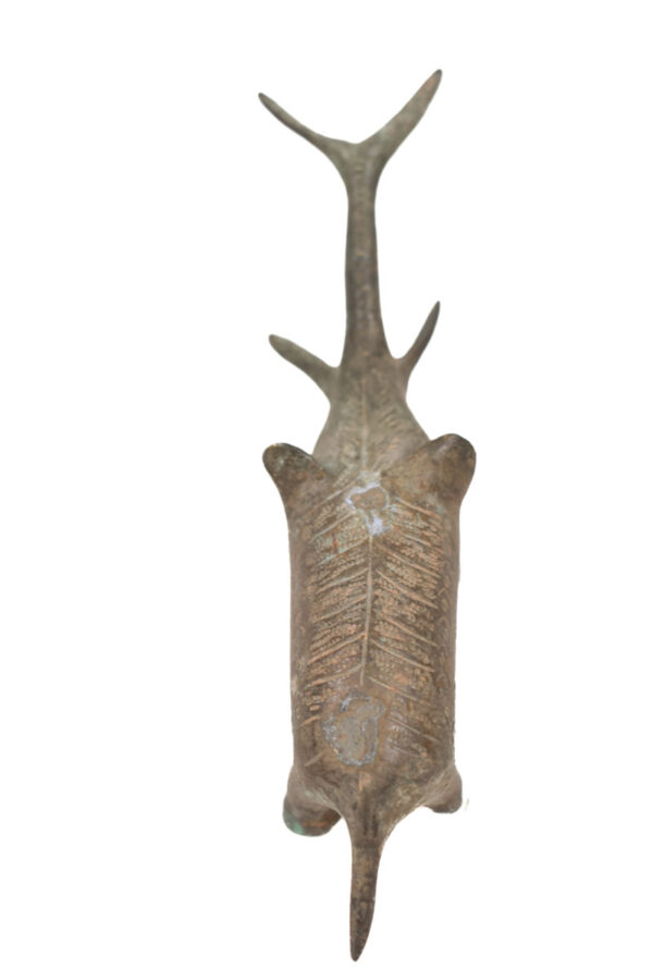 Elephant Figure - Bronze - Edo - Benin