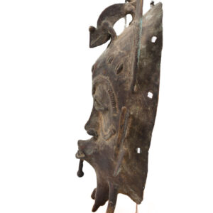 Mask - Bronze - Kpeliye - Senufo - Ivory Coast