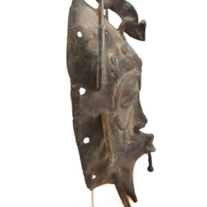 Mask - Bronze - Kpeliye - Senufo - Ivory Coast