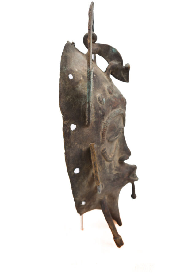 Mask - Bronze - Kpeliye - Senufo - Ivory Coast