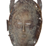 Mask - Bronze - Kpeliye - Senufo - Ivory Coast