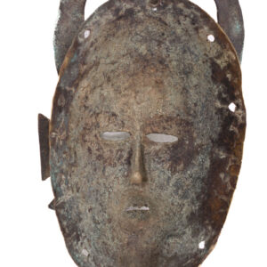 Mask - Bronze - Kpeliye - Senufo - Ivory Coast