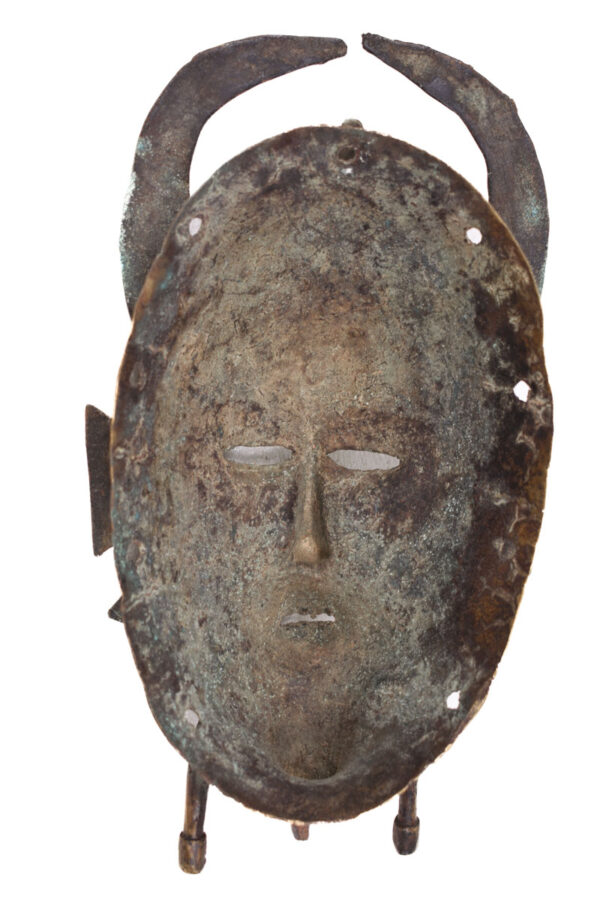 Mask - Bronze - Kpeliye - Senufo - Ivory Coast