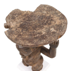 Stool - Wood - Luba - DR Congo