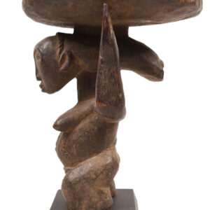 Stool - Wood - Luba - DR Congo