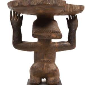 Stool - Wood - Luba - DR Congo