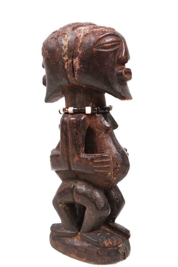 Power Figure - Wood, Beads - Songye - Congo