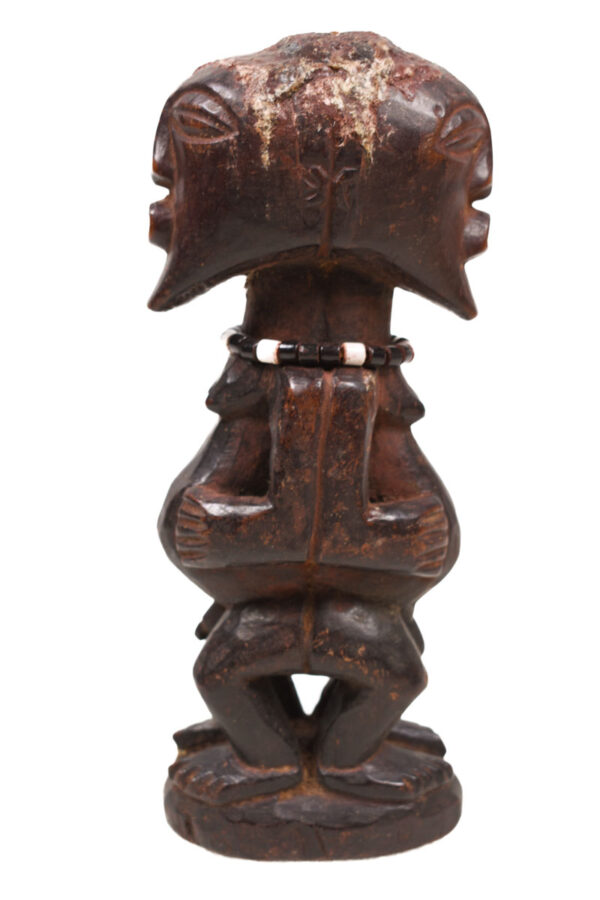 Power Figure - Wood, Beads - Songye - Congo