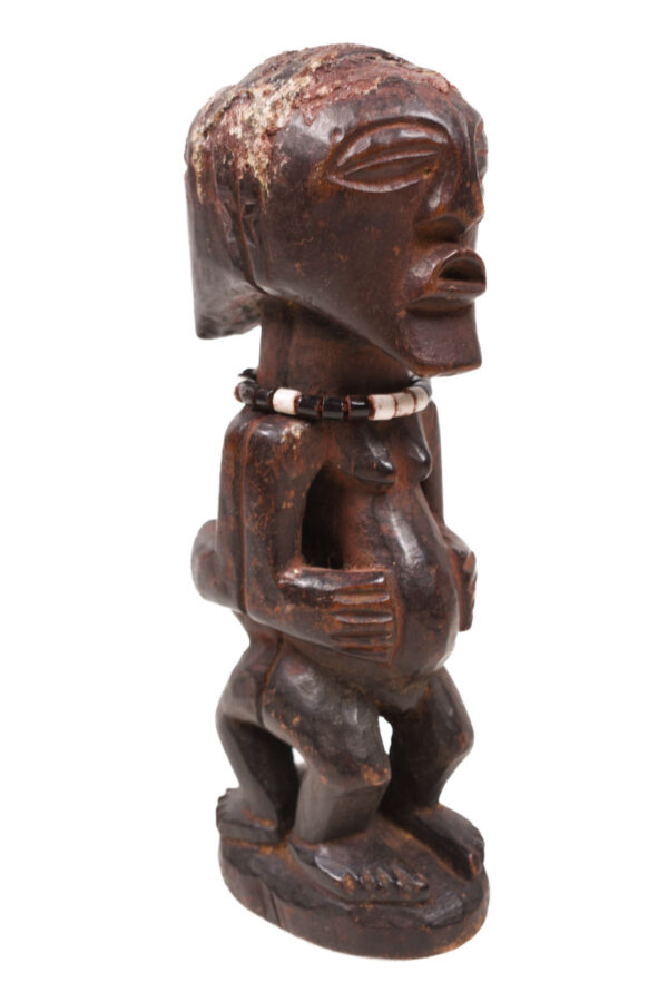 Power Figure - Wood, Beads - Songye - Congo