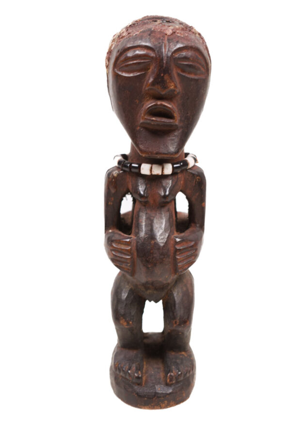 Power Figure - Wood, Beads - Songye - Congo