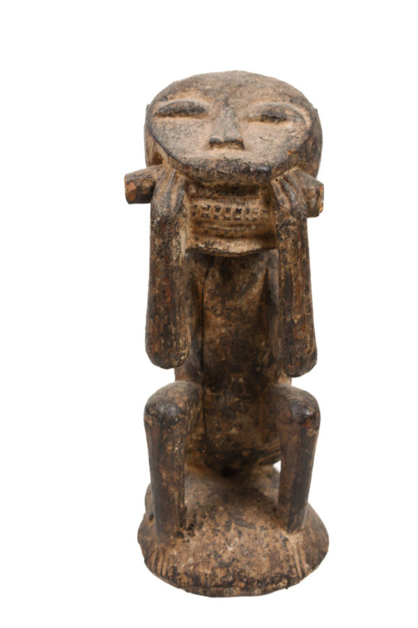 Monkey figure - Wood - Baule - Ivory Coast