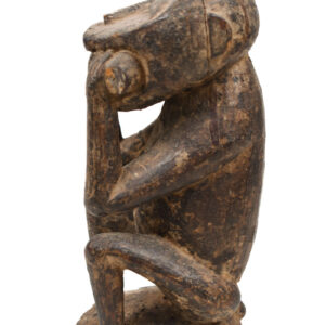 Monkey figure - Wood - Baule - Ivory Coast