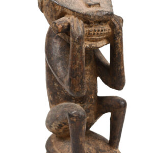 Monkey figure - Wood - Baule - Ivory Coast
