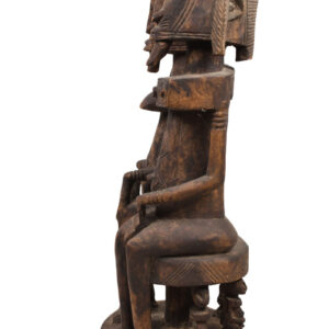 Seated couple - Wood - Dogon - Mali