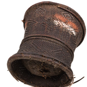Divination Bowl - Wood, Rattan - Yaka - Congo