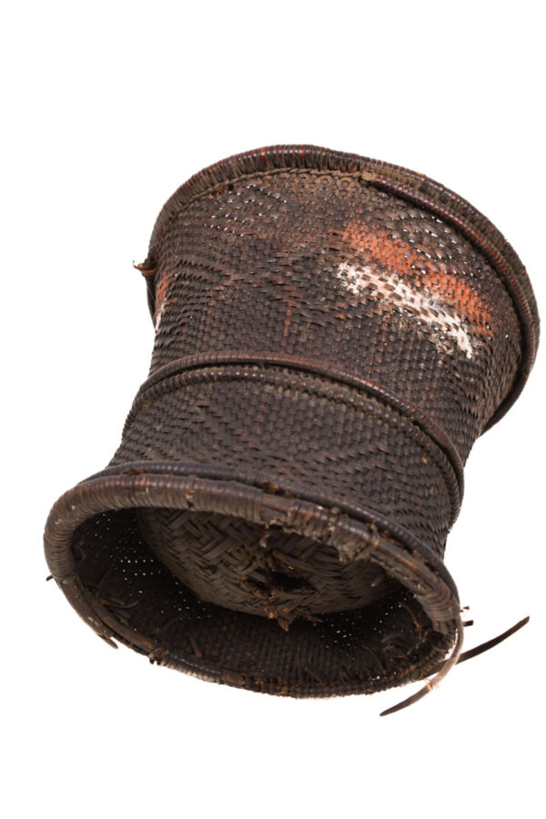 Divination Bowl - Wood, Rattan - Yaka - Congo