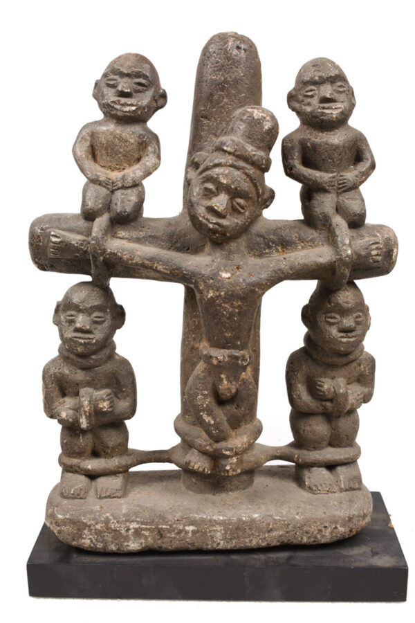 Crucifix- Stone - Bakongo - Congo