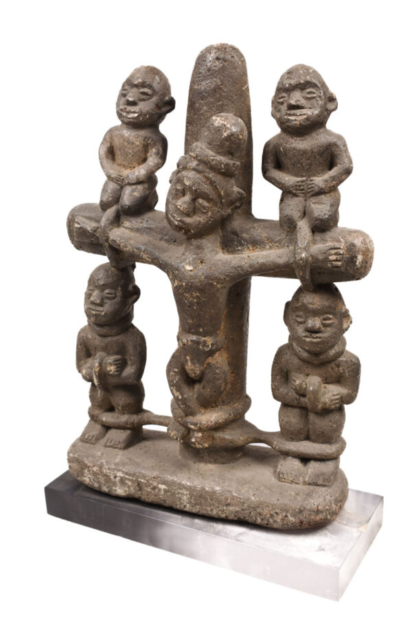 Crucifix- Stone - Bakongo - Congo