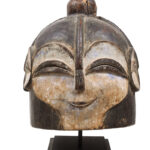 Helmet mask - Wood - Kwele - Gabon