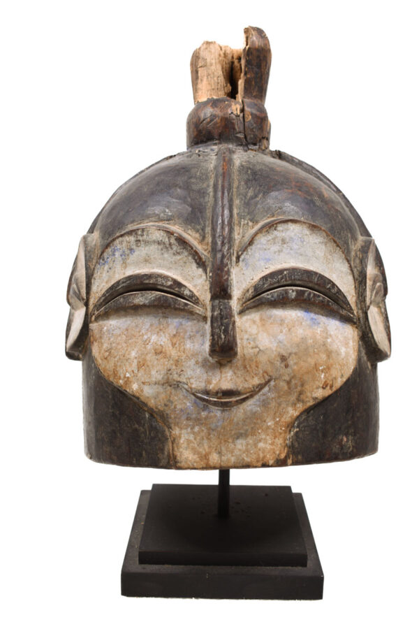 Helmet mask - Wood - Kwele - Gabon