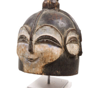 Helmet mask - Wood - Kwele - Gabon