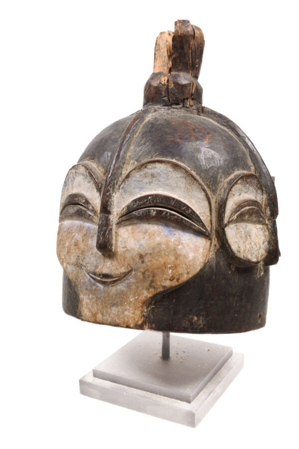 Helmet mask - Wood - Kwele - Gabon