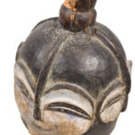 Helmet mask - Wood - Kwele - Gabon