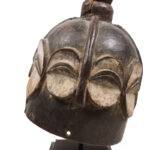 Helmet mask - Wood - Kwele - Gabon