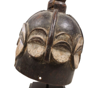 Helmet mask - Wood - Kwele - Gabon