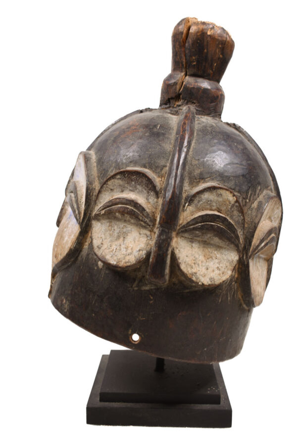 Helmet mask - Wood - Kwele - Gabon