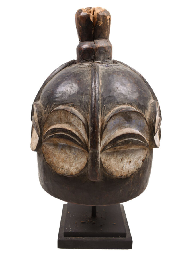 Helmet mask - Wood - Kwele - Gabon