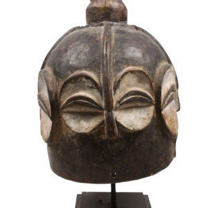 Helmet mask - Wood - Kwele - Gabon