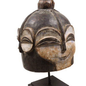 Helmet mask - Wood - Kwele - Gabon