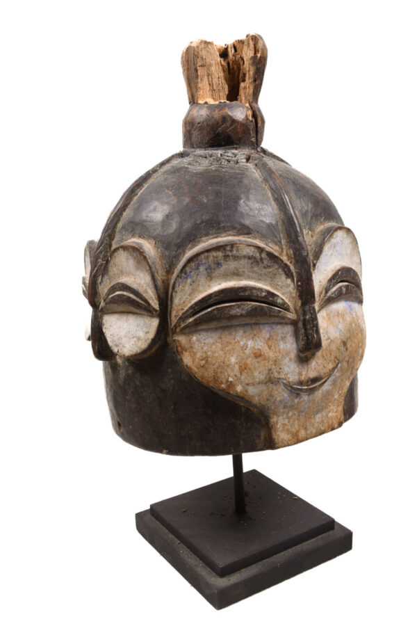 Helmet mask - Wood - Kwele - Gabon