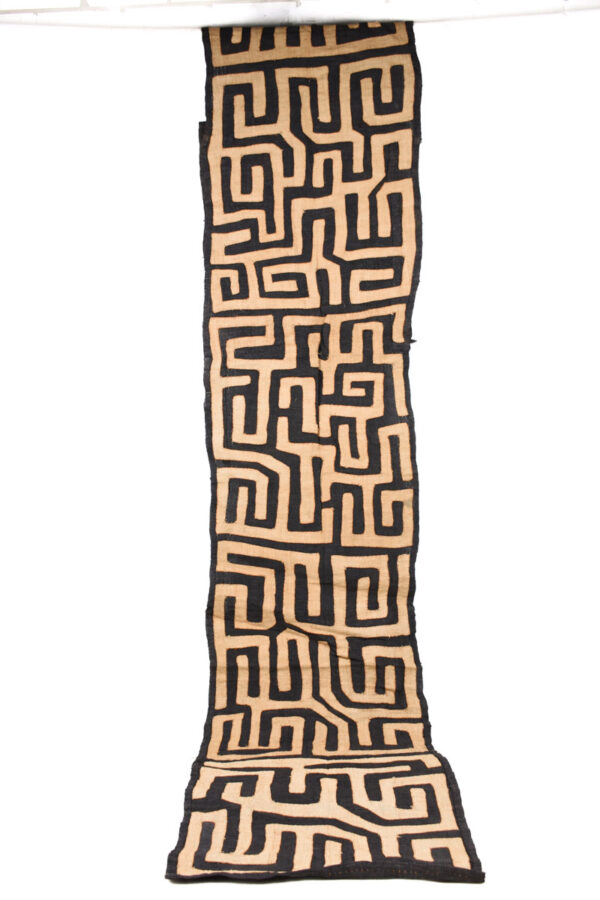 Textile - Cloth - Shoowa-Kuba - DR Congo 300 cm