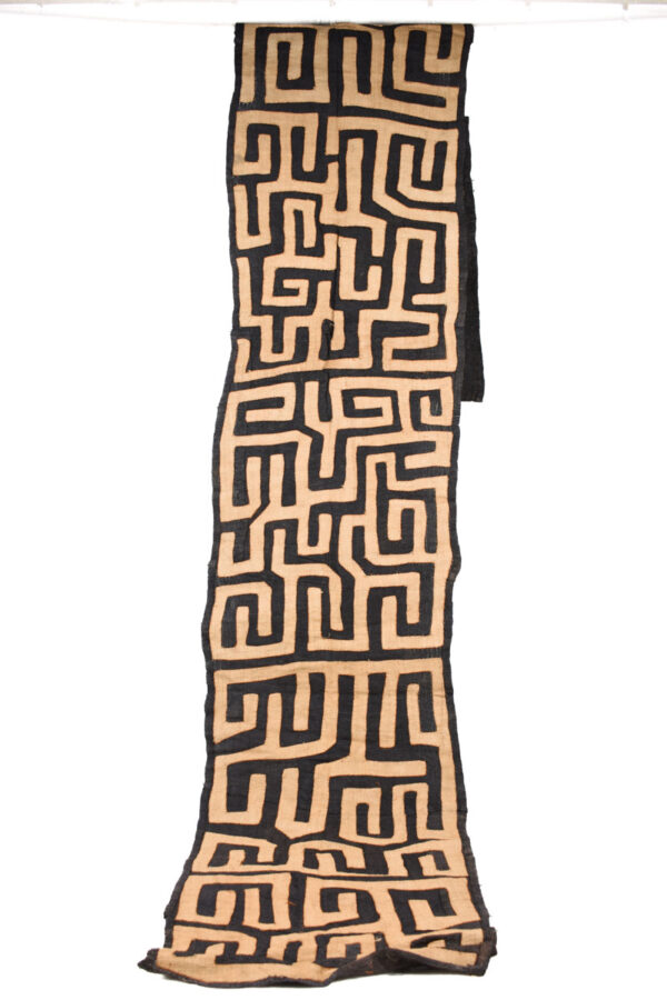 Textile - Cloth - Shoowa-Kuba - DR Congo 300 cm