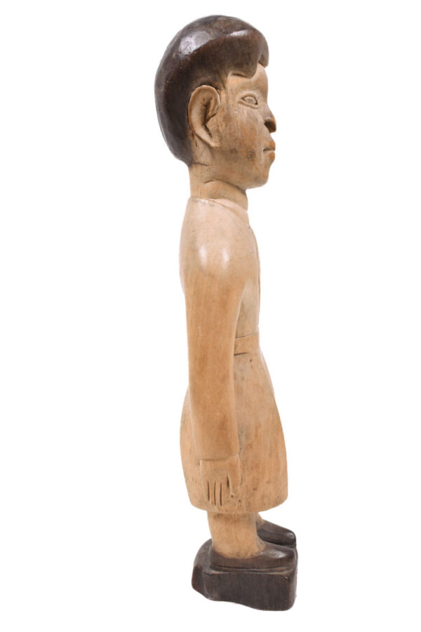 Venavi figure - Wood, Beads - Ewe - Togo