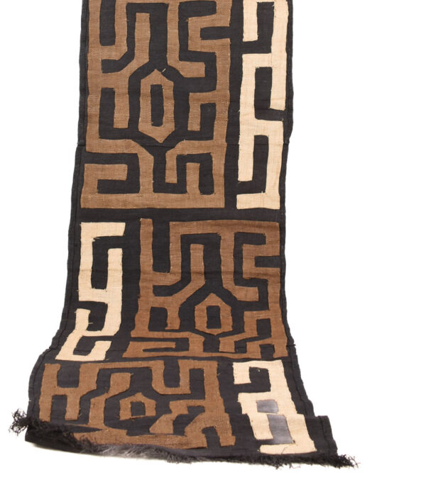 Textile - Cloth - Shoowa-Kuba - DR Congo 300 cm