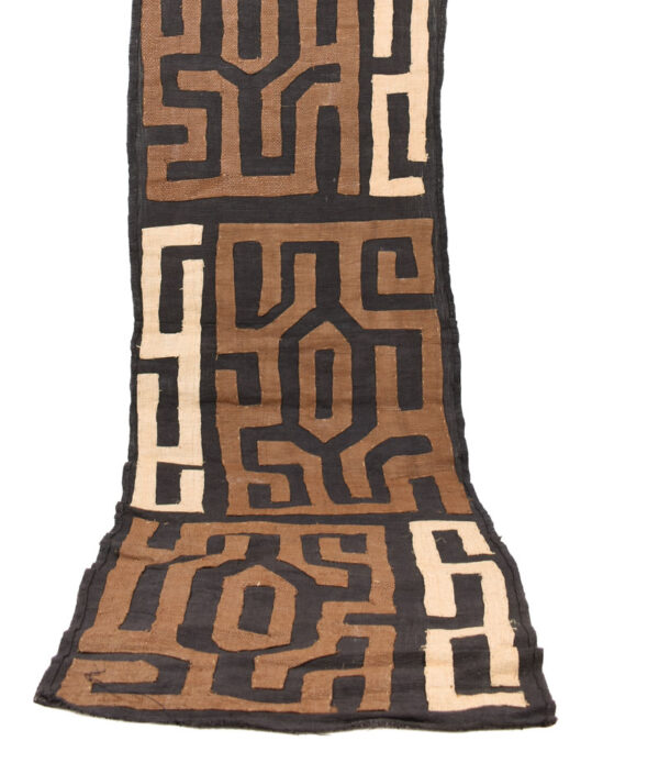 Textile - Cloth - Shoowa-Kuba - DR Congo 300 cm