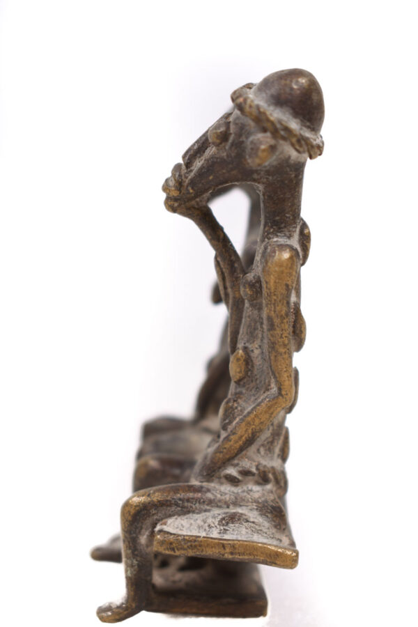 Ancestor couple - Bronze - Dogon - Mali