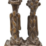 Ancestor couple - Bronze - Dogon - Mali