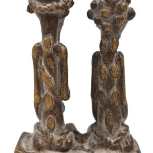 Ancestor couple - Bronze - Dogon - Mali