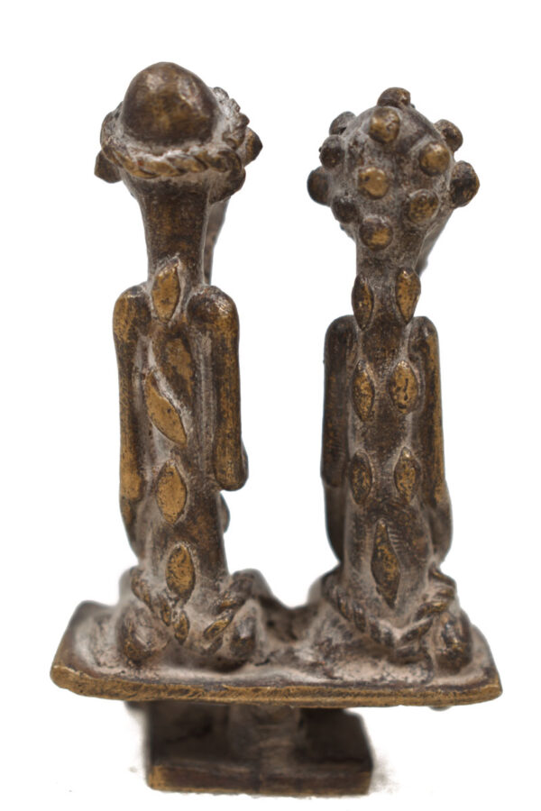 Ancestor couple - Bronze - Dogon - Mali