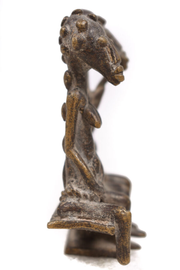 Ancestor couple - Bronze - Dogon - Mali